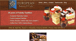 Desktop Screenshot of eurobakeryaz.com